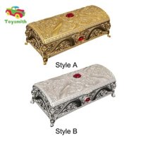 Hộp đựng đồ trang sức bằng kim loại Phong cách cổ điển Hộp đựng đồ trang sức cho mặt dây chuyền quyến rũ