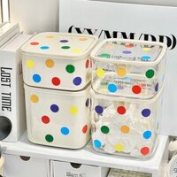 ⭐⭐Hộp đựng đồ trang sức tóc trẻ em kẹp tóc kẹp tóc để bàn kẹp tóc dây chun buộc tóc bé gái Hộp đựng đồ trang sức trong suốt