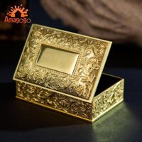 Hộp đựng đồ trang sức trang trí Trượng thiết kế cổ điển Hộp đựng kho báu để giữ