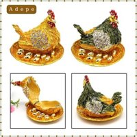 Hộp đựng đồ trang sức trứng gà mái để trang trí nhà cửa