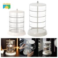 Hộp đựng đồ trang sức xoay Hộp đựng đồ trang sức cho bông tai Kẹp tóc Nhẫn