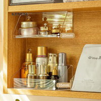 Hộp đựng đồ treo tường trong suốt bằng nhựa để bàn