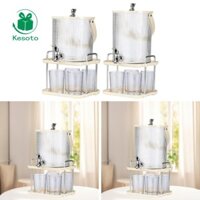 Hộp đựng đồ uống có bình đựng nước Spigot Hộp đựng nước chanh có chân đế cho nước ép chanh