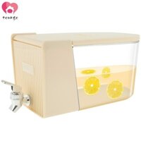 Hộp đựng đồ uống có Spigot 5.3L Dung tích lớn Hộp đựng đồ uống chống rò rỉ Bình đựng nước trái cây bằng nhựa kín Hộp đựng nước giải khát SHOPSKC9066