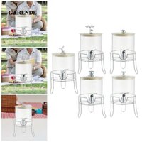 Hộp đựng đồ uống Garende có Spigot cho bữa tiệc Hộp đựng nước chanh 3,5L có chân đế cho bia trái cây Trà nước ép