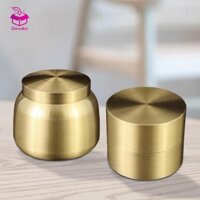 Hộp đựng đồng Devoko Bình trà rời Bình đựng trà Mini đa chức năng có