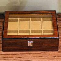 Hộp đựng đồng hồ 8 ngăn XIMELU XP8 – Gỗ cao cấp sơn bóng, sang trọng & bền bỉ