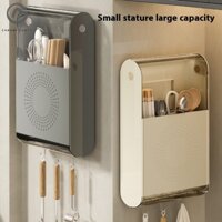 Hộp đựng đũa treo tường lồng đũa Giá thoát nước nhà bếp