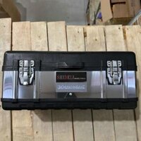 Hộp đựng dụng cụ đồ nghề đa năng nhựa ABS thân INOX kích 14 17 19 inh siêu bền chắc chắn