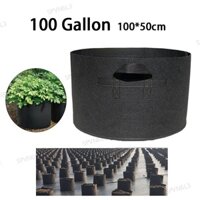 Hộp Đựng Dụng Cụ Làm Vườn 100 Gallon Cầm Tay Cây Trồng Túi Vải Nồi Jardim Vườn Hoa Trồng VN6L3