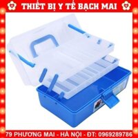 Hộp Đựng Dụng Cụ Nail, Đồ Trang Điểm Đa Năng 2 Ngăn 3 Ngăn - Chính Hãng TASHING