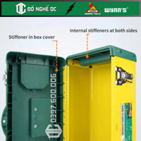 Hộp Đựng Dụng Cụ, Thùng Đựng Đồ Nghề, Hộp Đựng Công Cụ Đa Năng Khoá Sắt 14 inch W0471 Wynn's Nhựa ABS thùng đựng dụng cụ