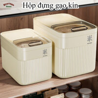 Hộp đựng gạo nhà bếp thông minh, Hộp đựng gạo, chống nấm mốc, nhiều kích cỡ, 5kg 10kg