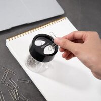 Hộp đựng ghim Nam Châm Hít 5875MM Deli, ĐenXanh - 1 hộp - E9881