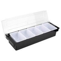 Hộp Đựng Gia Vị 6 Ngăn Hộp Đựng Gia Vị Khay Đựng Trái Cây Hộp Đựng Nguyên Liệu Nắp Hộp Đựng Dụng Cụ Nhà Bếp Quầy Bar