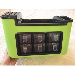 Hộp đựng gia vị và dụng cụ nhà bếp đa năng