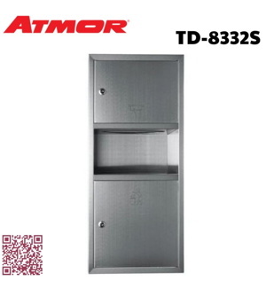 Hộp đựng giấy âm tường Atmor TD-8332S