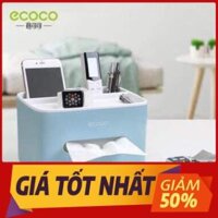 HỘP ĐỰNG GIẤY ĂN KÈM KHAY ĐỂ ĐIỀU KHIỂN, ĐIỆN THOẠI ECOCO _ Giá Bán Sỉ Lẻ (Giá sỉ)