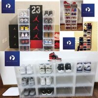 Hộp đựng giày dép - giày cao gót nhựa cứng trong suốt cao 18CM