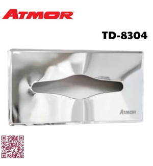 Hộp đựng giấy inox (âm) Atmor TD-8304
