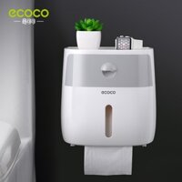 Hộp đựng giấy nhà vệ sinh 2 tầng Ecoco E1804 (màu ngẫu nhiên)