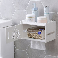 Hộp Đựng Giấy Nhà Vệ Sinh Có Kệ Đựng Vật Dụng - PaKaSa  KT 2314.914.4 cm