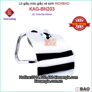 Hộp đựng giấy vệ sinh BAO BN203 (INOX 304)