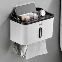Hộp đựng giấy vệ sinh có giá để đồ - Nội thất phòng tắm đẹp rẻ tiện lợi thông minh - 3 Tầng
