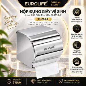 Hộp đựng giấy vệ sinh Inox 304 Eurolife EL-P05-4