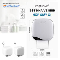 Hộp Đựng Giấy Vệ Sinh Nhà Tắm X1 Megahome - Tiện Lợi, Chống Thấm Nước, Lắp Đặt Dễ Dàng, Không Cần Khoan Tường