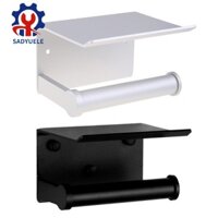 Hộp đựng giấy vệ sinh SADYUELE có kệ điện thoại Hộp đựng khăn giấy cuộn treo tường
