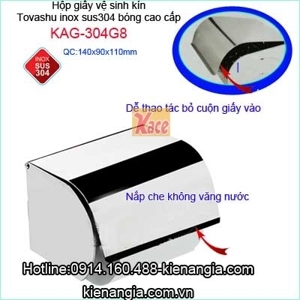Hộp đựng giấy vệ sinh Tovashu 304-G8