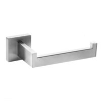Hộp đựng giấy vệ sinh vuông bằng thép không gỉ SUS304 cao cấp - Giá treo tường chống gỉ cho phòng tắm (Bạc)