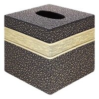 Hộp đựng giấy vuông  Golden HomeStar (Nâu)