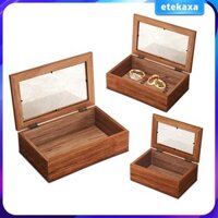 Hộp đựng gỗ Hộp đựng đồ trang sức Hộp đựng chắc chắn đa chức năng với