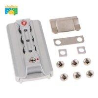 Hộp đựng hành lý bằng nhôm TSA Khóa kết hợp 3 chữ số Ổ khóa vali - Nhẹ