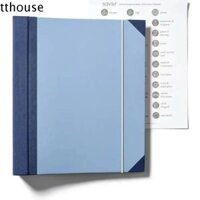 Hộp đựng hồ sơ mở rộng TTHOUSE, dung lượng lớn trong trường hợp I Go Missing Binder Manila Pocket Folder, Túi đựng giấy kiểm tra INS cầm tay nhiều lớp Đồ dùng văn phòng trường học