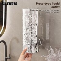 Hộp đựng kem dưỡng da FILEWOTO, Hộp đựng xà phòng thiết kế không đục lỗ, Hộp đựng chai dầu gội 450ml treo tường dung tích lớn bền bỉ cho khách sạn gia đình