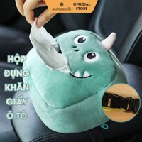 Hộp Đựng Khăn Giấy Ăn Trang Trí Nội Thất Trên Ô Tô Xe Hơi Hình Thú + Tặng Khăn Giấy - Automatik