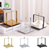 Hộp đựng khăn giấy bóng THIRSTYAA / Đồ dã ngoại sang trọng bằng bạc / đen