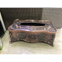 Hộp Đựng Khăn Giấy Chữ Nhật HOÀNG GIA