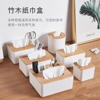 Hộp đựng khăn giấy để bàn hộp rút giấy phòng khách Hộp đựng đồ điều khiển từ xa cỡ Lớn Hộp Đựng Khăn ăn bằng nhựa gia dụng hộp rút giấy sang trọng nhẹ