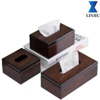 Hộp đựng khăn giấy để bàn LINHU Trang trí nội thất Phòng ngủ hiện đại