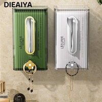 Hộp đựng khăn giấy DIAIYA, Hộp đựng khăn giấy treo tường đa năng, Quà tặng Hộp đựng khăn giấy trong suốt