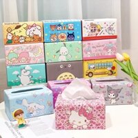 Hộp đựng khăn giấy Hello Kitty - Doremon - Doremon