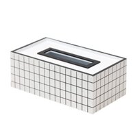 Hộp đựng khăn giấy hình chữ nhật có nắp đậy tiện lợi