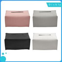 Hộp đựng khăn giấy hình chữ nhật bằng da PU Hộp đựng khăn ăn trang trí hiện đại cho
