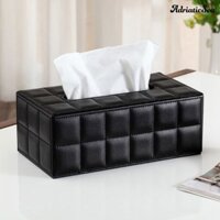 Hộp Đựng Khăn Giấy Hình Chữ Nhật Chất Liệu Giả Da