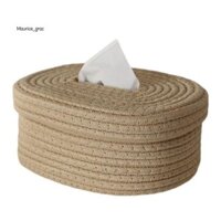 Hộp đựng khăn giấy Hộp đựng khăn giấy vuông Vỏ dây bông Hộp đựng khăn giấy hình chữ nhật Phụ kiện thay thế dễ thương Nhà tổ chức trang trí A