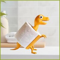 Hộp đựng khăn giấy khủng long Hộp đựng khăn giấy phòng tắm Kệ giấy vệ sinh có thiết kế khủng long Trang trí phòng tắm No tamvn